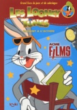  Warner Bros - Les Looney Tunes passent à l'action - Grand livre de jeux et de coloriages.