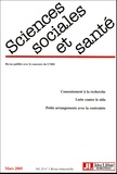 Pascal Ducournau et Jean-Philippe Cobbaut - Sciences Sociales et Santé Volume 23 N° 1, Mars : .