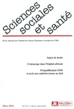 Vololona Rabeharisoa - Sciences Sociales et Santé Volume 32 N° 1, Mars 2014 : .
