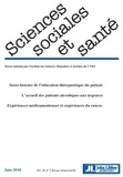 Patrick Castel et Emmanuel Henry - Sciences Sociales et Santé Volume 36 N° 2, juin 2018 : .