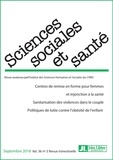 Charlotte Brives - Sciences Sociales et Santé Volume 36 N° 3, janvier 2018 : .