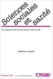 Vololona Rabeharisoa et Sébastien Darbon - Sciences Sociales et Santé Volume 36 N°4 décembre 2018 : Médecine et Justice.