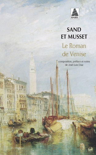 Vers le recueil le roman de Venise de george sand et alfred de musset