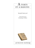 Ronald Harwood - A Tort Et A Raisons.