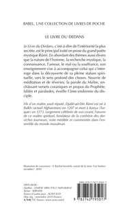 Le livre du dedans. Fîhi-mâ-fîhi