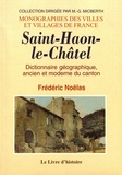 Frédéric Noëlas - Saint-Haon-le-Châtel - Dictionnaire géographique, ancien et moderne du canton.