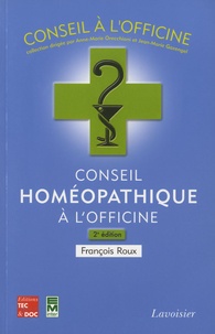 François Roux - Conseil homéopathique à l'officine.