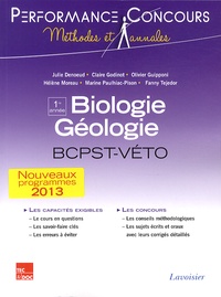 Julie Denoeud et Claire Godinot - Biologie-géologie 1re année BCPST-Véto.