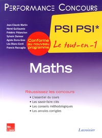 Jean-Claude Martin et Hervé Guillaumie - Maths 2e année PSI PSI*.