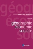  Tec & Doc - Géographie, économie, société Volume 17, N° 2, Avril-Juin 2015 : .
