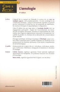 L'oenologie 8e édition