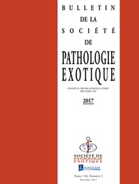 Tec&Doc - Bulletin de la Société de pathologie exotique Volume 110, N°5 : .