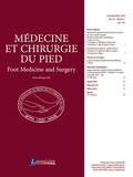 Didier Mainard - Médecine et chirurgie du pied Volume 34 N° 1, mars 2018 : .