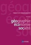  Tec&Doc - Géographie, économie, société Volume 21 N° 4,octobre-décembre 2019 : .