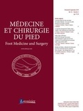 Didier Mainard - Médecine et chirurgie du pied Volume 35 N° 3, Septembre 2019 : .