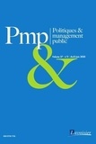  Tec&Doc - Politiques & management public Volume 37, N°2, Avril-Juin 2020 : .