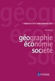  Tec & Doc - Géographie, économie, société Volume 23, N° 3, Juillet-Septembre 2021 : .