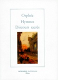  Anonyme - Orphee, Hymnes Et Discours Sacres.
