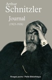 Arthur Schnitzler - Journal (1923-1926) suivi de Lettres.