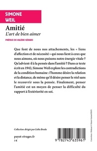 Amitié. L'art de bien aimer