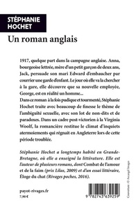 Un roman anglais