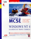 Glenn Berg et Dennis Maione - Preparation Au Mcse Coffret 4 Volumes Windows Nt 4. Examens Du Tronc Commun.