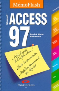 Patrick Morié - Access 97 - Mémento, Microsoft.