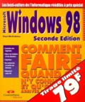 Paul McFedries - Windows 98. 2eme Edition.