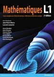 Jean-Pierre Marco et Laurent Lazzarini - Mathématiques L1 - Cours complet avec fiches de révision, 1000 tests et exercices corrigés.
