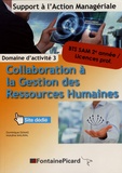 Dominique Dumas et Maryline Malaval - Collaboration à la gestion des ressources humaines BTS SAM 2e année / Licences pro - Domaine d'activité 3.