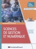 Sandrine Dieu-Phan et Karline Dufour - Sciences de gestion et numérique 1re STMG.