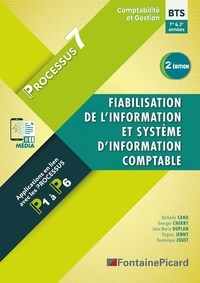 Nathalie Canu et Hugues Jenny - Fiabilisation de l'information et système d'information comptable processus 7 BTS CG 1ere et 2e années.