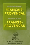 Elie Lèbre et Guy Martin - Dictionnaire de base français-provençal.