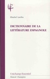 Elisabel Larriba - Dictionnaire de la littérature espagnole.
