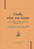 Marie-Laure Girou-Swiderski - Challe Et/En Son Temps. Actes Du Colloque De L'Universite D'Ottawa, 24-26 Septembre 1998.