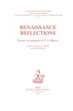 Pauline Smith et Trevor Peach - Renaissance Reflections - Essays in memory of C.A. Mayer.