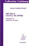 Mireille Cornud-Peyron - Cap sur le CAPES de Lettres.