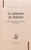 Pierre Pasquier - Le mémoire de Mahelot - Mémoire pour la décoration des pièces qui se représentent par les comédiens du roi.
