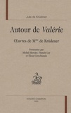 Madame de Krüdener - Autour de Valerie - Oeuvres de Mme de Krüdener..