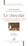 Nicole Cholewka - Le chocolat.
