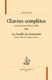 George Sand - Oeuvres complètes, 1861 - La famille de Germandre.