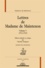  Madame de Maintenon - Lettres de Madame de Maintenon - Volume 5, 1711-1713.