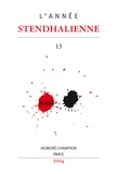 Marie Parmentier - L'Année Stendhalienne N° 13/2014 : Racine et Shakespeare.
