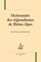 Claudine Fréchet - Dictionnaire des régionalismes de Rhône-Alpes.