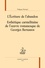 Philippe Richard - L'écriture de l'abandon - Esthétique carmélitaine de l'oeuvre romanesque de Georges Bernanos.