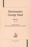 Simone Bernard-Griffiths et Pascale Auraix-Jonchière - Dcitionnaire George Sand - 2 volumes.