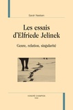Sarah Neelsen - Les essais d'Elfriede Jelinek - Genre, relation, singularité.