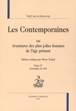 Nicolas-Edme Rétif de La Bretonne - Les Contemporaines ou Aventures des plus jolies femmes de l'âge présent - Tome 4, Nouvelles 81-103.