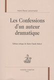 Henri-René Lenormand - Les confessions d'un auteur dramatique.