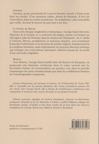 Oeuvres complètes. Garnier (1834) ; Le Poème de Myrza (1835) ; Mattea (1835)